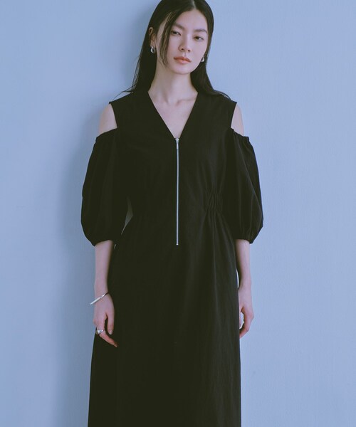 CODE A ワンピース front zip desigin dress : ZOZOTOWN Yahoo