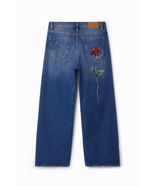 Desigual（デシグアル） ジーンズ デニム デニムパンツ フラワー
