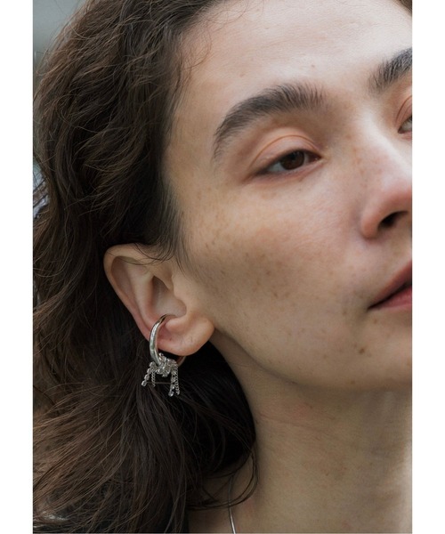 イヤーカフ 「金属アレルギー対応」Lupinus Bijou Chain Earcuff