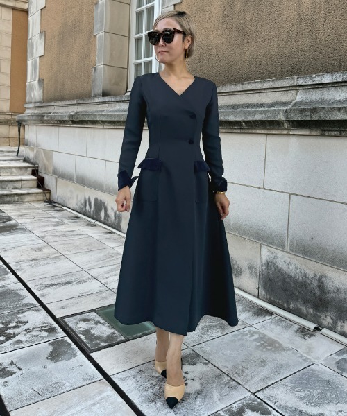 ワンピース ベロアポイントワンピース : ZOZOTOWN Yahoo!店 - 通販