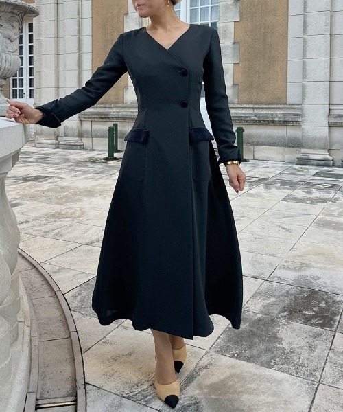 ワンピース ベロアポイントワンピース : ZOZOTOWN Yahoo!店 - 通販