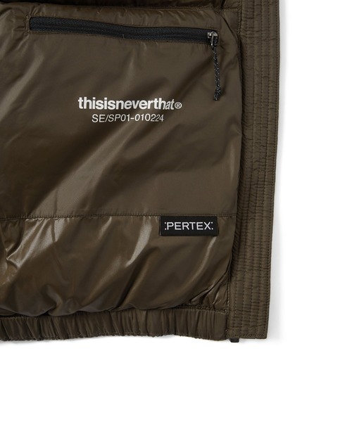thisisneverthat ダウンジャケット ダウン PERTEX T Down Jacket