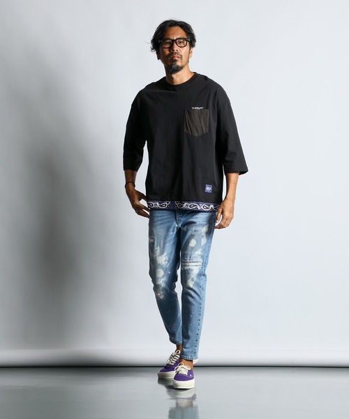 Tシャツ・カットソー No.0660 layered PR T overprint/オーバープリント/【LHP EXCLUSIVE】Shopper Tee
