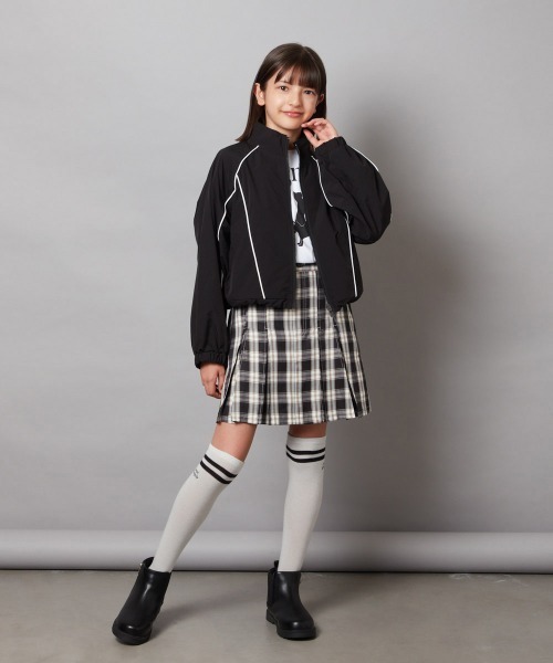 値下げ☆アニエス　12ans ブルゾン　アウター　140・150 agnes b. - agnès b. キッズ ダウンジャケット 12ans 黒の通販 by yyy