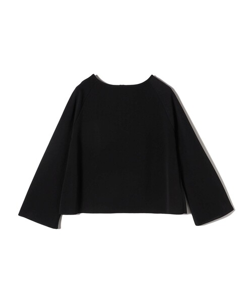ニット セーター SHIPS Primary Navy Label:「手洗い可能」ミラノリブ フレア プルオーバー レディース