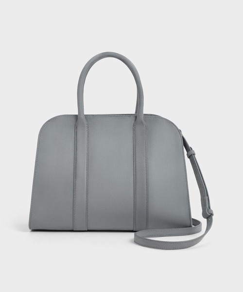 CHARLES ＆ KEITH トートバッグ Axel アクセル テクスチャー