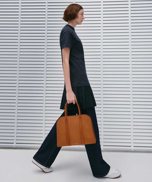 CHARLES&KEITH★Marceline Bowling Bag ボーリングバック/送料込 Multicoloured Marceline Canvas Bowling Bag - CHARLES & KEITH ID