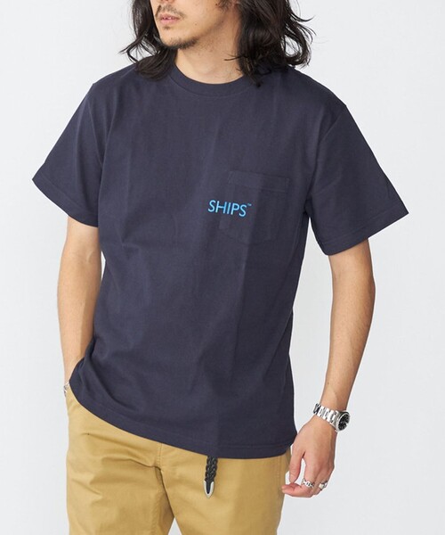 SHIPS - 新品タグ付❤【SHIPS】プルオーバー 新品タグ付SHIPSシップスアイレットクルーネックプルオーバー