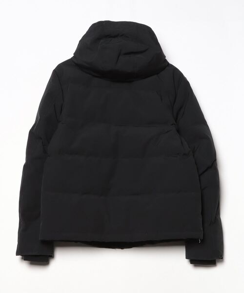【美品】ダントン タッサー ダウンジャケット ブラック 34サイズ DANTON ダントン タッサー ダウン フーデッド ジップ ジャケット