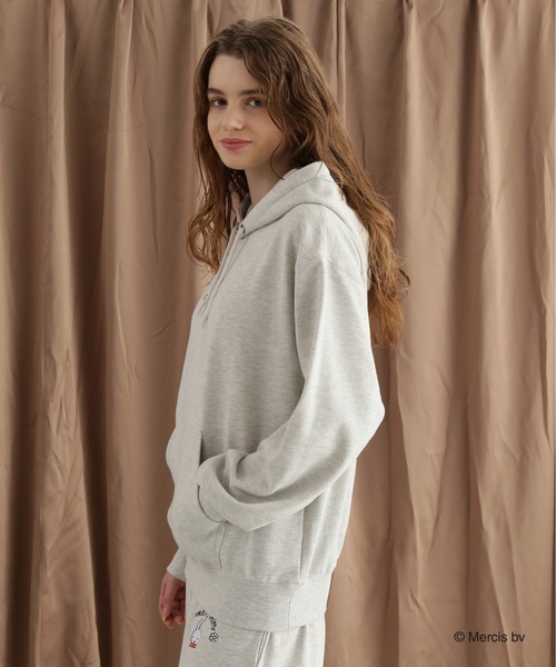 Miffy パーカー 「AVIREX×miffy」WEB限定 SWEAT PULLOVER PARKA