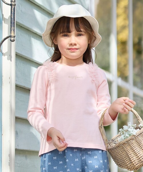 トップス fam ドッキング花柄カットソー / any FAM KIDS | ファッション通販