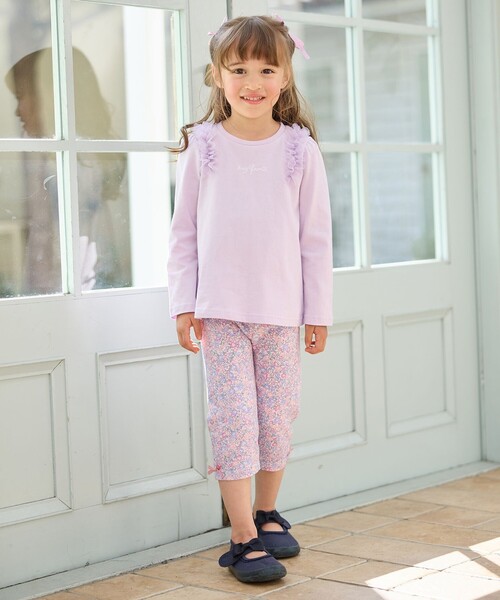 ANY（エニィ） tシャツ チュールフリル 長袖Tシャツ キッズ 子供服