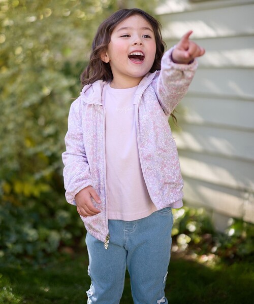 any FAM tシャツ チュールフリル 長袖Tシャツ キッズ 子供服