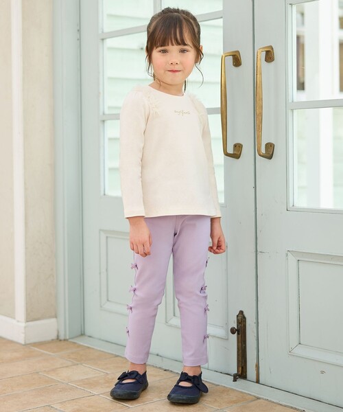 ANY（エニィ） tシャツ チュールフリル 長袖Tシャツ キッズ 子供服
