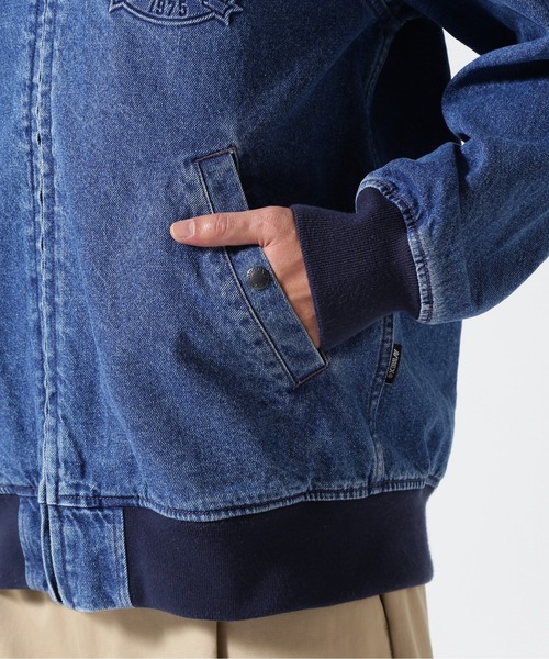 AVIREX ブルゾン アウター 「直営店限定」DENIM SIGNATUR LOGO