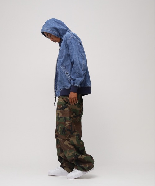 パーカー 「直営店限定」DENIM SIGNATUR LOGO PARKA / デニム シグネチャーロゴ パーカー / AVIREX / アヴィレック | AVIREX | 15