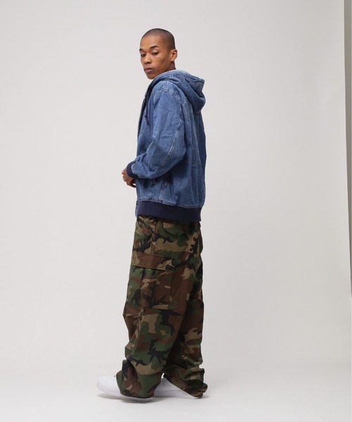 パーカー 「直営店限定」DENIM SIGNATUR LOGO PARKA / デニム シグネチャーロゴ パーカー / AVIREX / アヴィレック | AVIREX | 16