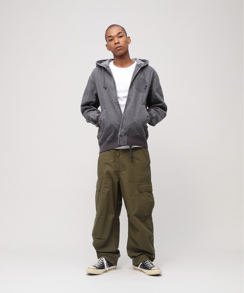 パーカー 「直営店限定」DENIM SIGNATUR LOGO PARKA / デニム シグネチャーロゴ パーカー / AVIREX / アヴィレック | AVIREX | 07