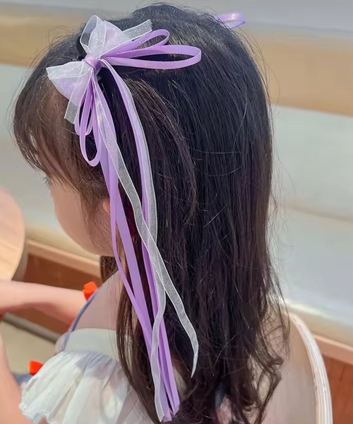CALIFORNIA OUTFITTERS ヘアクリップ 3-1A28 ロングリボン ヘア
