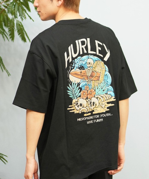 Hurley（ハーレー） tシャツ 半袖Tシャツ バックプリント MCSS251086