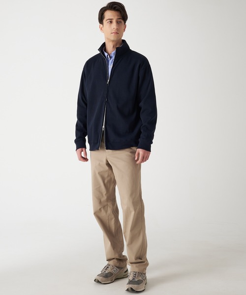 Eddie Bauer セーター ニット リブ ジップアップ カーディガン