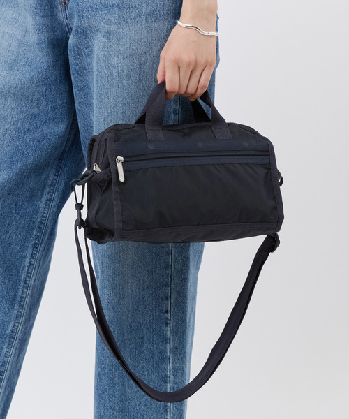 ショルダーバッグ バッグ MINI DUFFEL CROSSBODY ディープシーブルー レディース メンズの画像