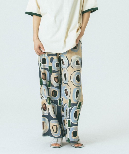 ROSE BUD SOLD OUT アート柄パンツ 楽天市場】アート柄パンツ／ローズバッド（ROSE BUD） : 丸井