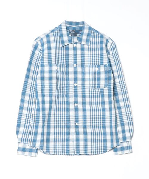 POLO RALPH LAUREN シャツ クラシック フィット チェック リネン