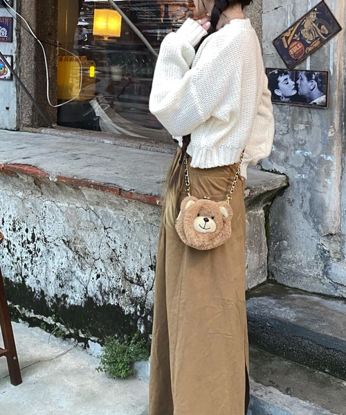 「Ada.」 ニットカーディガン FREE グリーン レディース_画像8