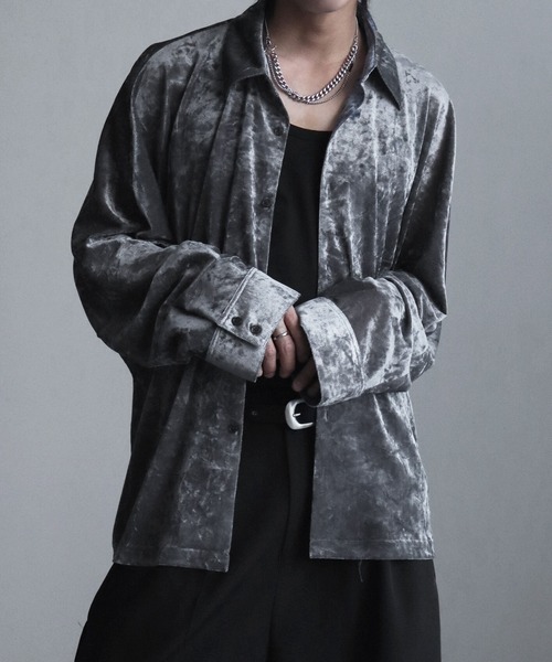 welise（ウェライズ） シャツ 「welise/ウェライズ」リッチベルベット