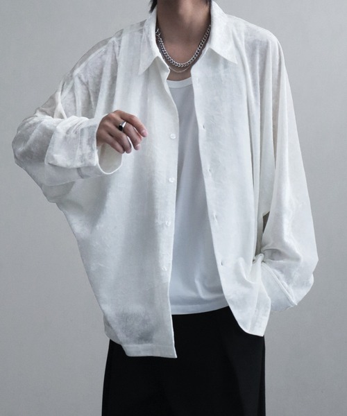 welise（ウェライズ） シャツ 「welise/ウェライズ」リッチベルベット