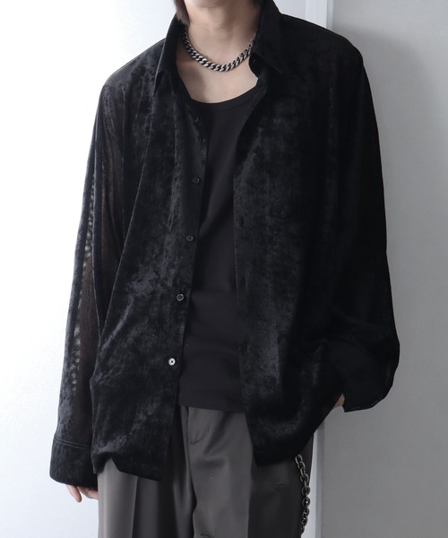 welise（ウェライズ） シャツ 「welise/ウェライズ」リッチベルベット