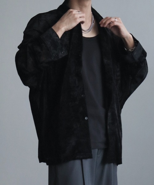 welise（ウェライズ） シャツ 「welise/ウェライズ」リッチベルベット