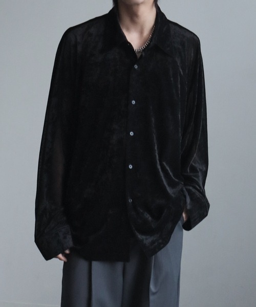 welise（ウェライズ） シャツ 「welise/ウェライズ」リッチベルベット