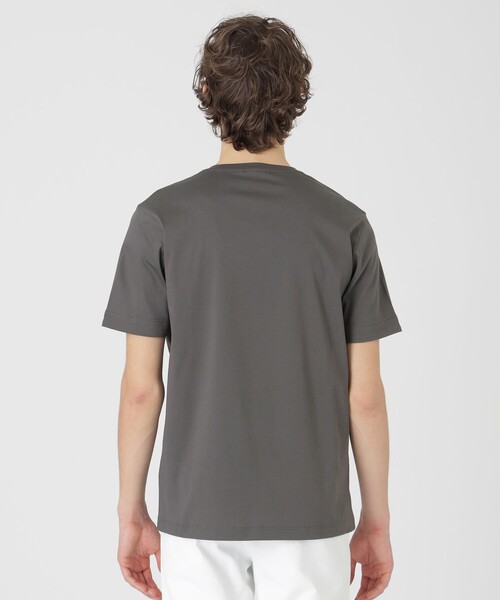 B週末値下★ブラックレーベルクレストブリッジ★マーセライズTシャツ新品L黒半袖 BLACK LABEL CRESTBRIDGE tシャツ マーセライズVネックTシャツ