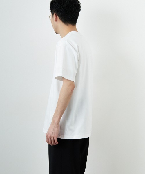 【TATRAS】ホワイトコットンTシャツ Tatras/タトラス｜ホワイト コットン Tシャツ