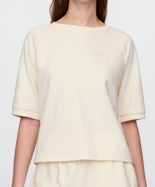 GAP（ギャップ） tシャツ リラックス GAPロゴ テリーTシャツ