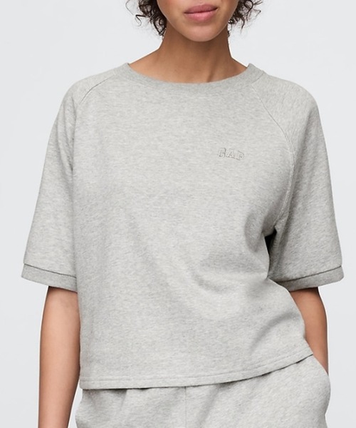 GAP（ギャップ） tシャツ リラックス GAPロゴ テリーTシャツ