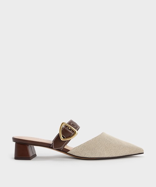 CHARLES ＆ KEITH サンダル Sepphe セフェ ツイルメタリック