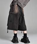 ハーフパンツ ワイドパンツ カーゴパンツ メン...の詳細画像3
