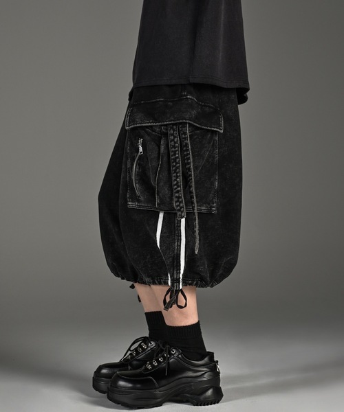 パンツ ADRER parachute cargo pants denim parachute cargo pants（カーゴパンツ）｜ADRER（アドラー）の