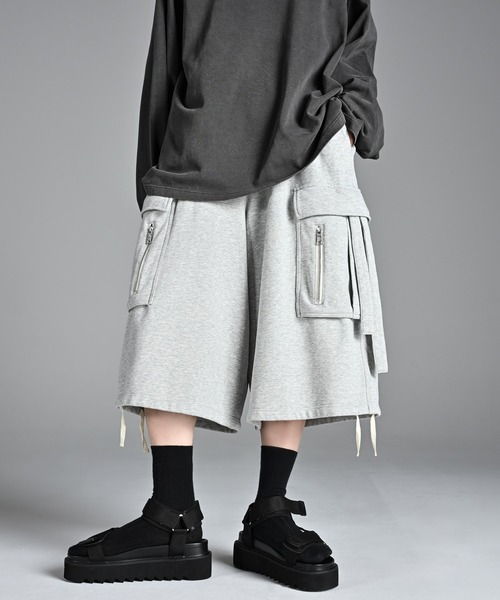 パンツ ROCKCAKE Parachute Cargo String Pants 5BSH064 Parachute Cargo String Pants - Gray : 락케이크 Rock Cake