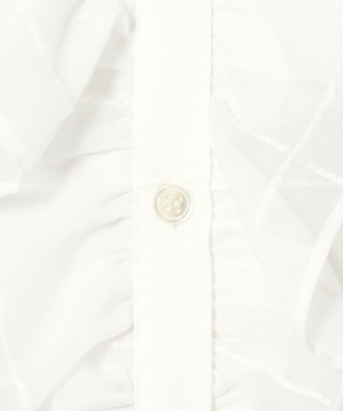 dahl'ia（ダリア） ブラウス シャツ 「別注」「dahl'ia」フリル