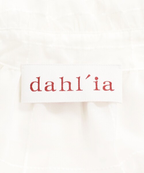 dahl'ia（ダリア） ブラウス シャツ 「別注」「dahl'ia」フリル