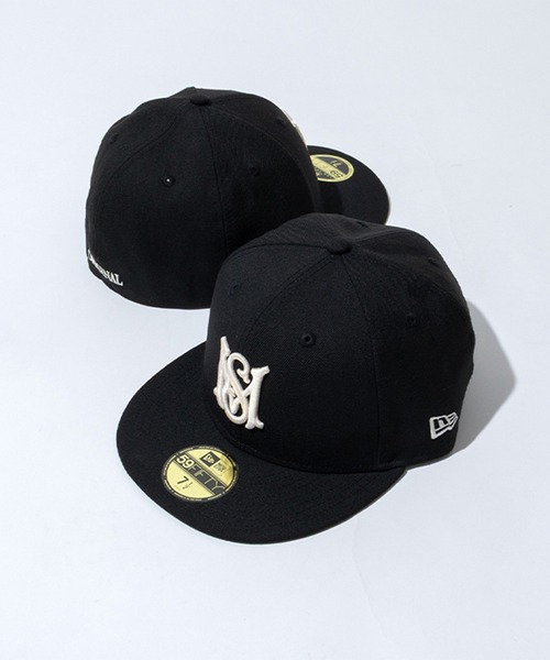 帽子 mcsft Cinch Men's Navy Denim FlexFit Ball Cap MCC0627786