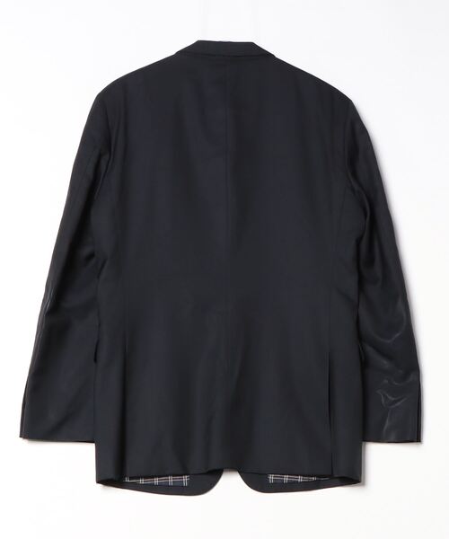 【超美品】BURBERRY BLACK LABEL テーラードジャケット　黒　Ｌ BURBERRY BLACK LABEL 「BURBERRY LABEL」 テーラードジャケット