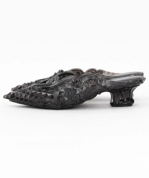 サンダル melissa/メリッサ Melissa + Y/Project Court Shoe / クリア ポインテッドミュール レディース サンダル・ミュール