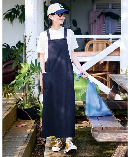 新品　フェリシモ　サニークラウズ　猫縞ワンピース　紺　完売品　大きいサイズ　刺繍 新品 フェリシモ サニークラウズ 猫縞ワンピース 紺 完売品