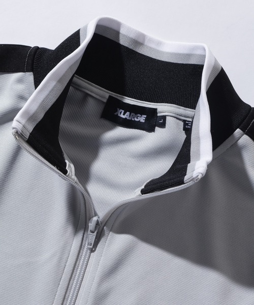 XLARGE グレー スポーツジャケット XLARGE 「XLARGE」 ジャージブルゾン X-LARGE グレー メンズ
