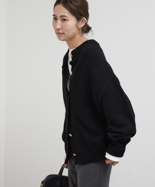 FRAMeWORK（フレームワーク） ニットカーディガン - ブラック